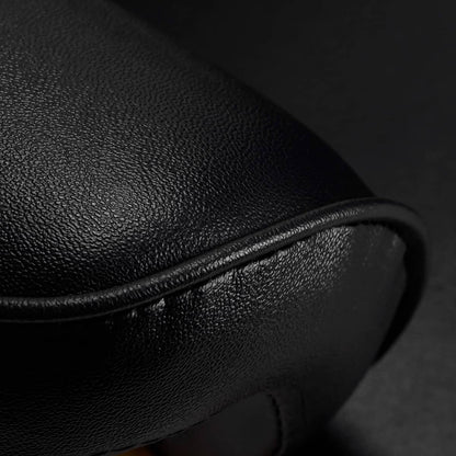 Fauteuil coiffeur Luna Noir (appuie-tête réglable)