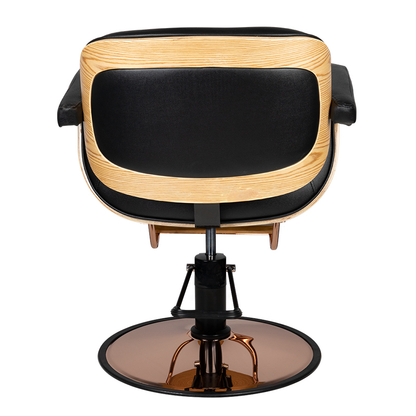 Fauteuil coiffeur Vela Noir