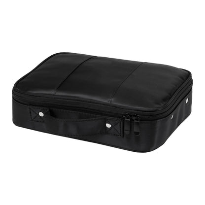 Coffret barbier noir (tissu)