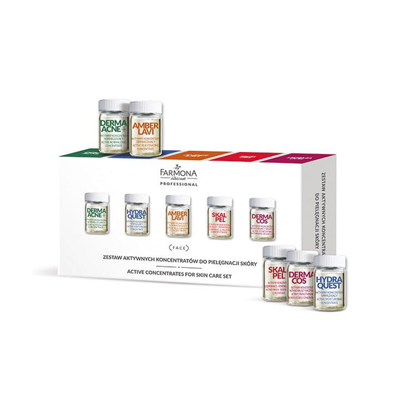 Kit ampoules visage – 10 × 5 ml