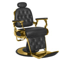 Fauteuil barbier Victor Or & Noir