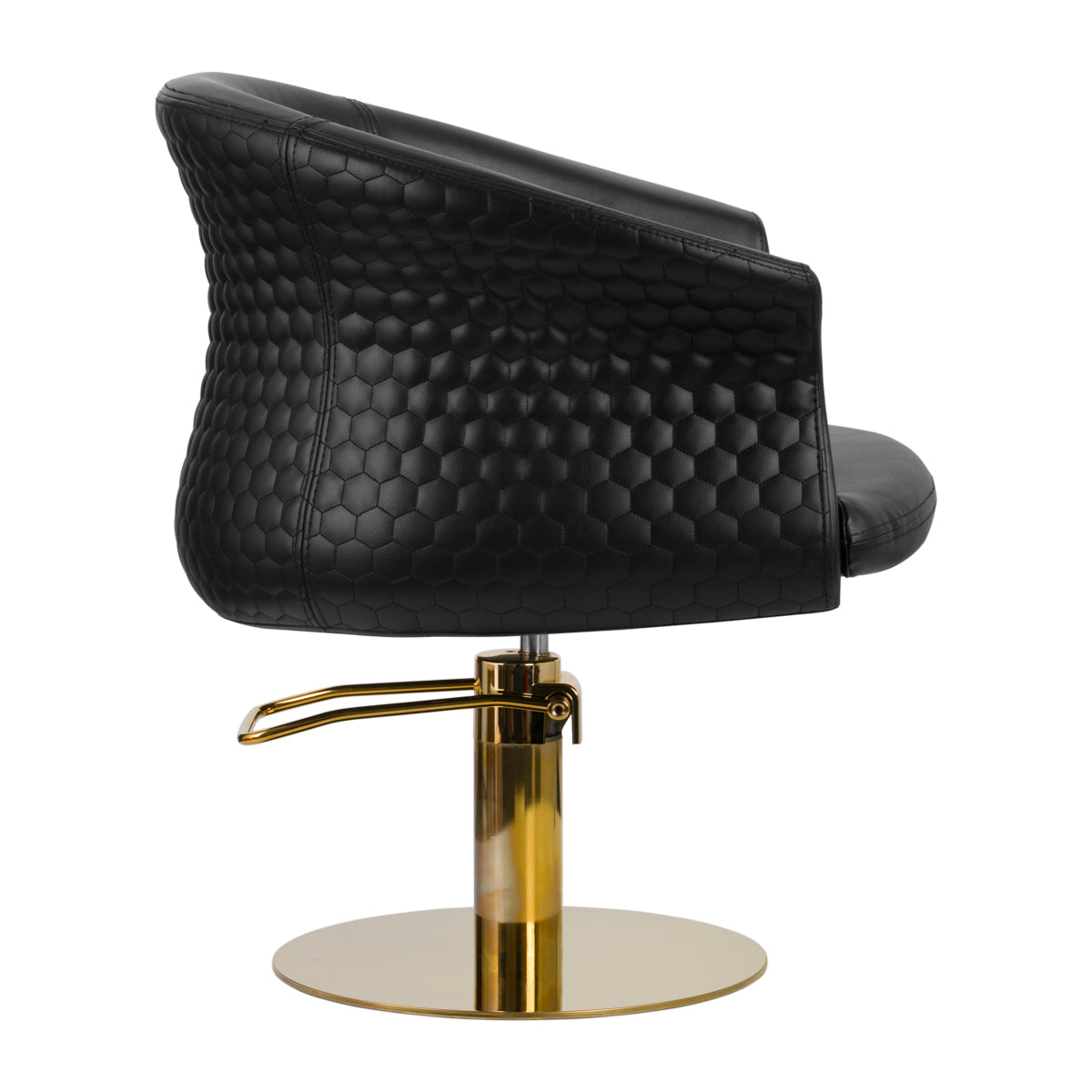 Fauteuil coiffeur Palace Or & Noir