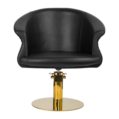 Fauteuil coiffeur Palace Or & Noir