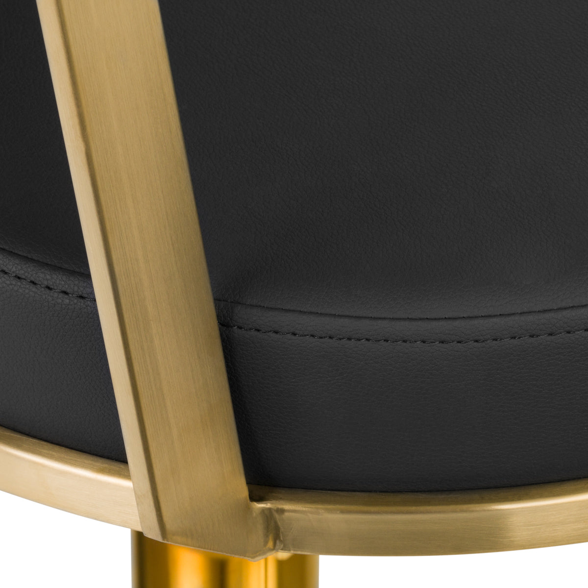 Fauteuil coiffeur Heritage Or & Noir