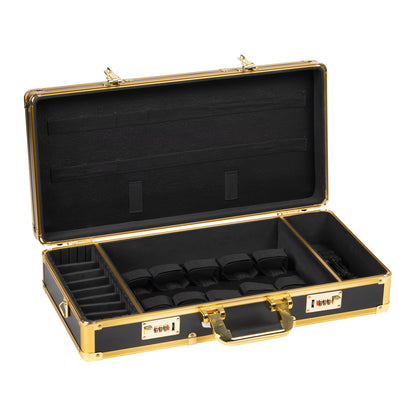 Valise barbier noir/doré