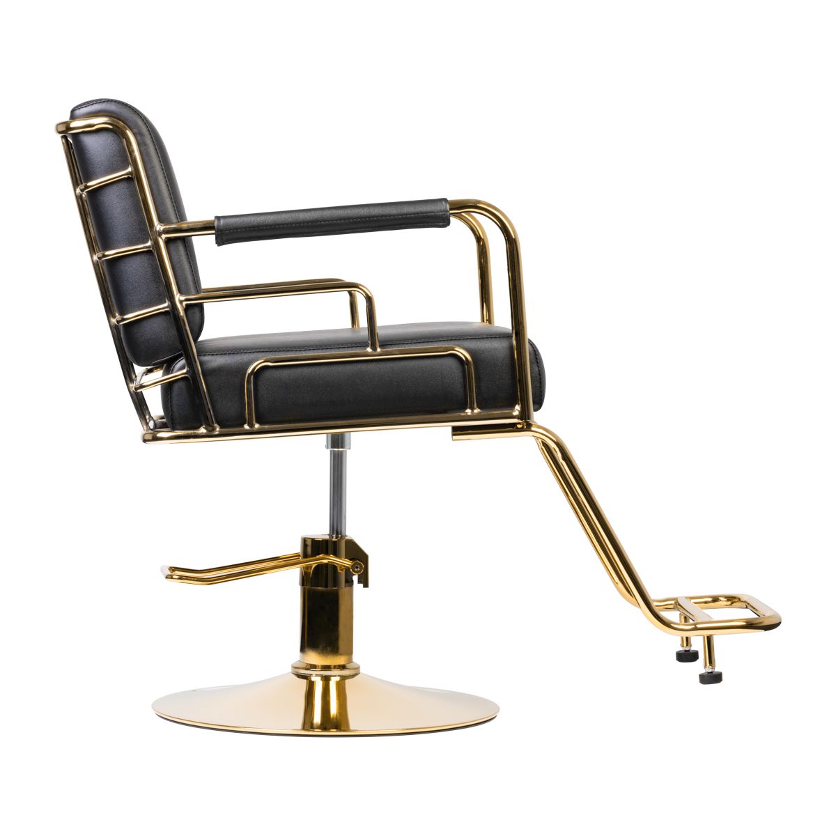 Fauteuil coiffeur Royal Or & Noir