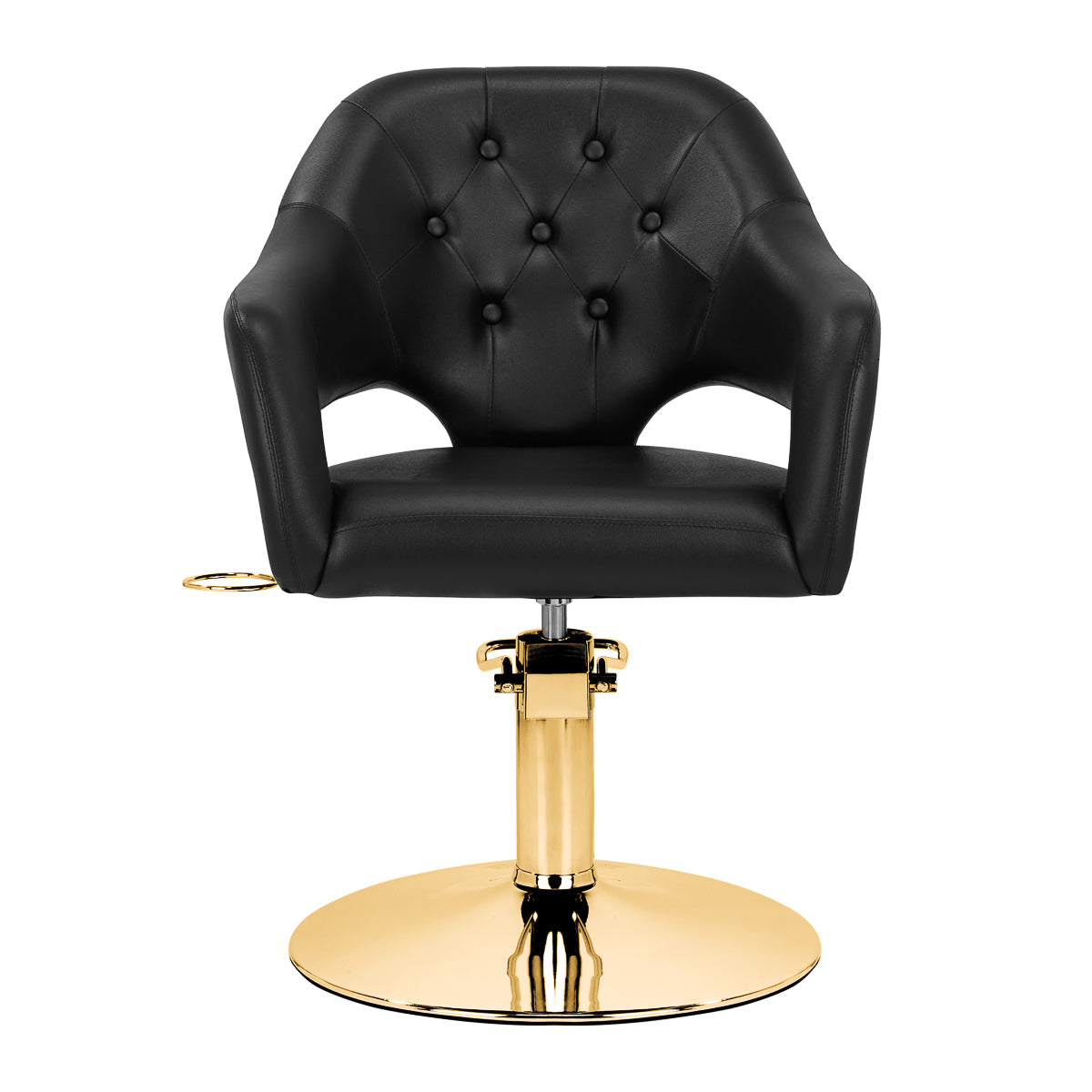 Fauteuil coiffeur Design Or & Noir