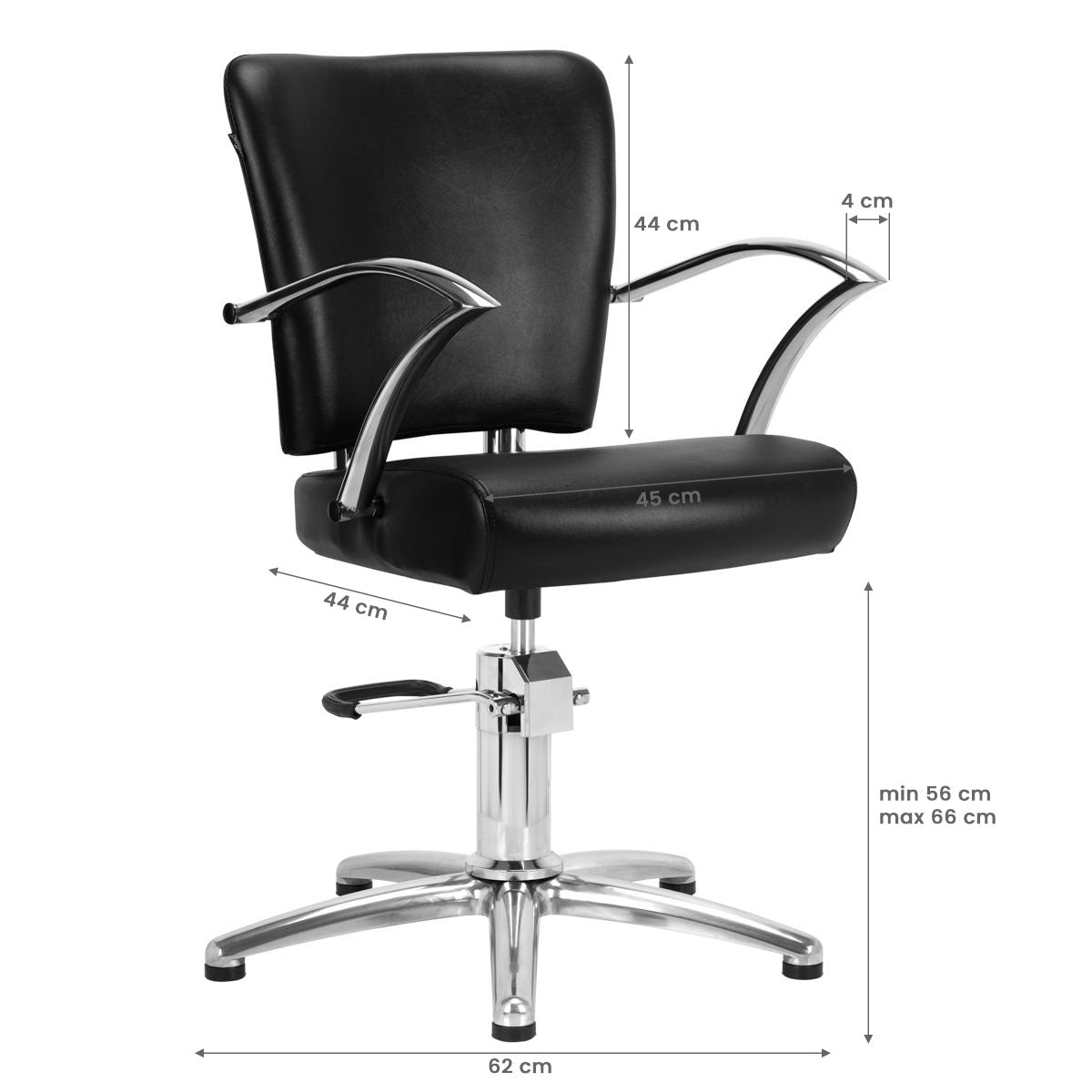 Fauteuil coiffeur Urban Pro Noir