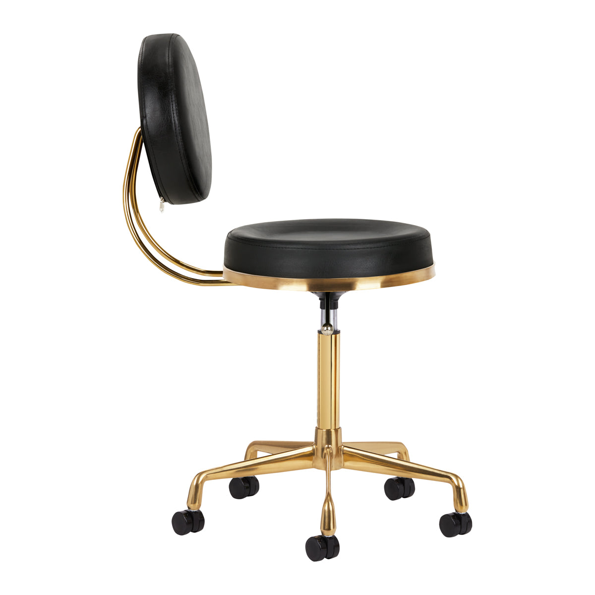 Tabouret cosmétique Luxury Or & Noir