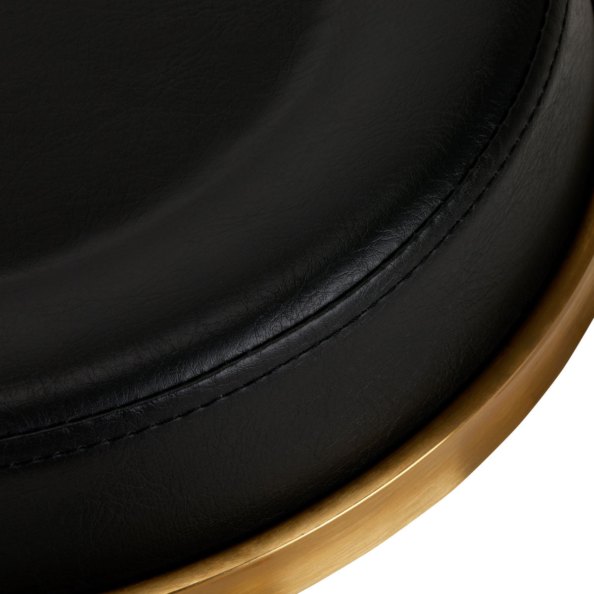 Tabouret cosmétique Luxury Or & Noir