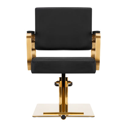 Fauteuil coiffeur Valmont Or & Noir