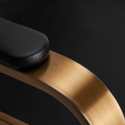 Fauteuil coiffeur Valmont Or & Noir