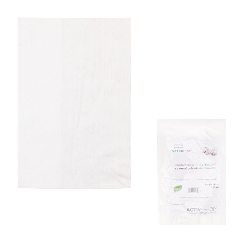 Draps coton de soin 20 × 30 cm – 100 pcs