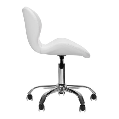 Tabouret cosmétique Basic QS Blanc