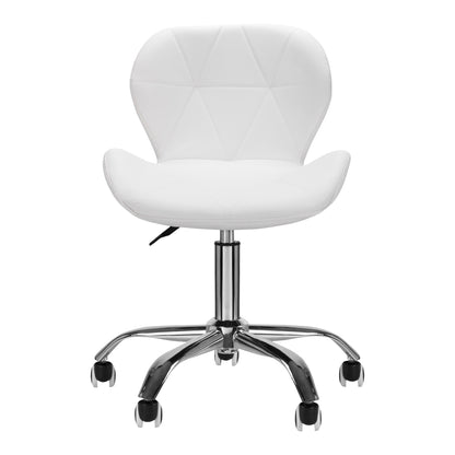 Tabouret cosmétique Basic QS Blanc