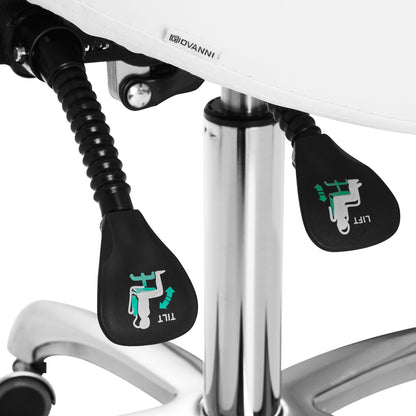 Tabouret cosmétique Comfort Line Blanc