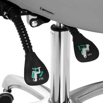 Tabouret cosmétique Comfort Line Gris