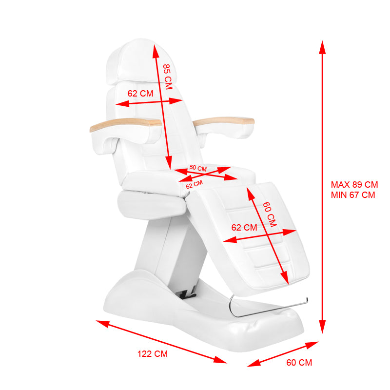 Fauteuil LIGHT Signature Blanc Chauffant