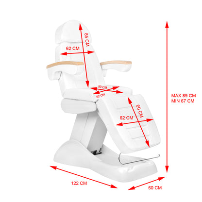 Fauteuil LIGHT Signature Blanc Chauffant