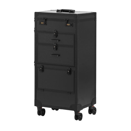 Chariot barbier mobile Gabbiano V21 noir
