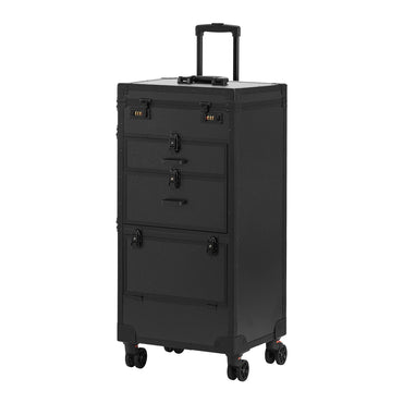 Chariot barbier mobile Gabbiano V21 noir