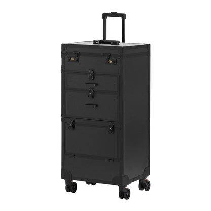 Chariot barbier mobile Gabbiano V21 noir