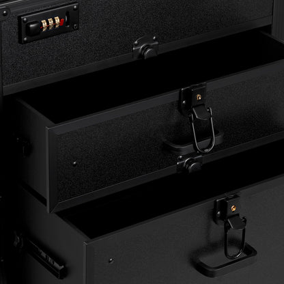 Chariot barbier mobile Gabbiano V21 noir