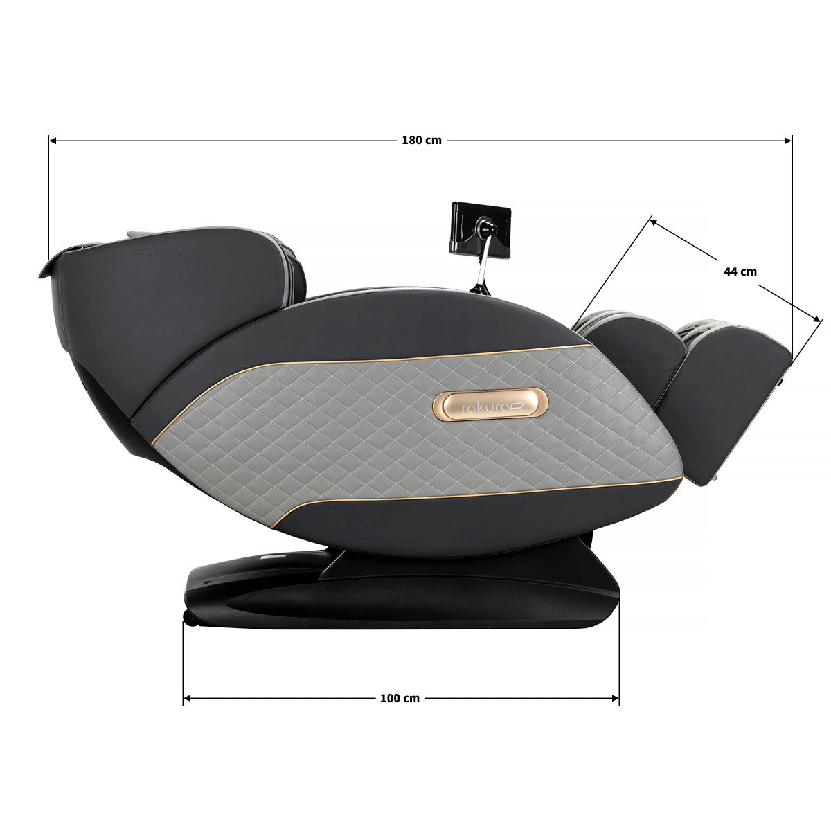 Fauteuil massant Relax Essential Gris