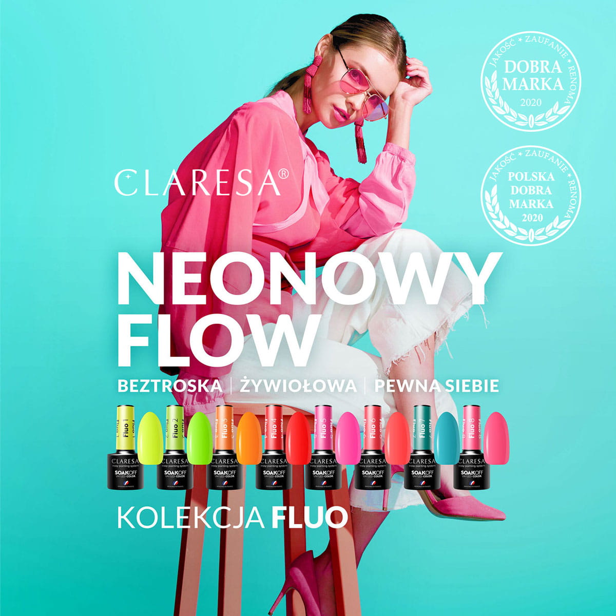 Vernis semi-permanent Fluo 1 – 5 g