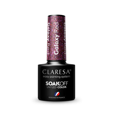 Vernis semi-permanent Galaxy Red – 5 g