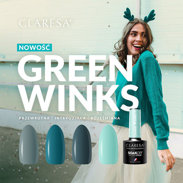 Vernis semi-permanent Green Winks 2 – 5 g