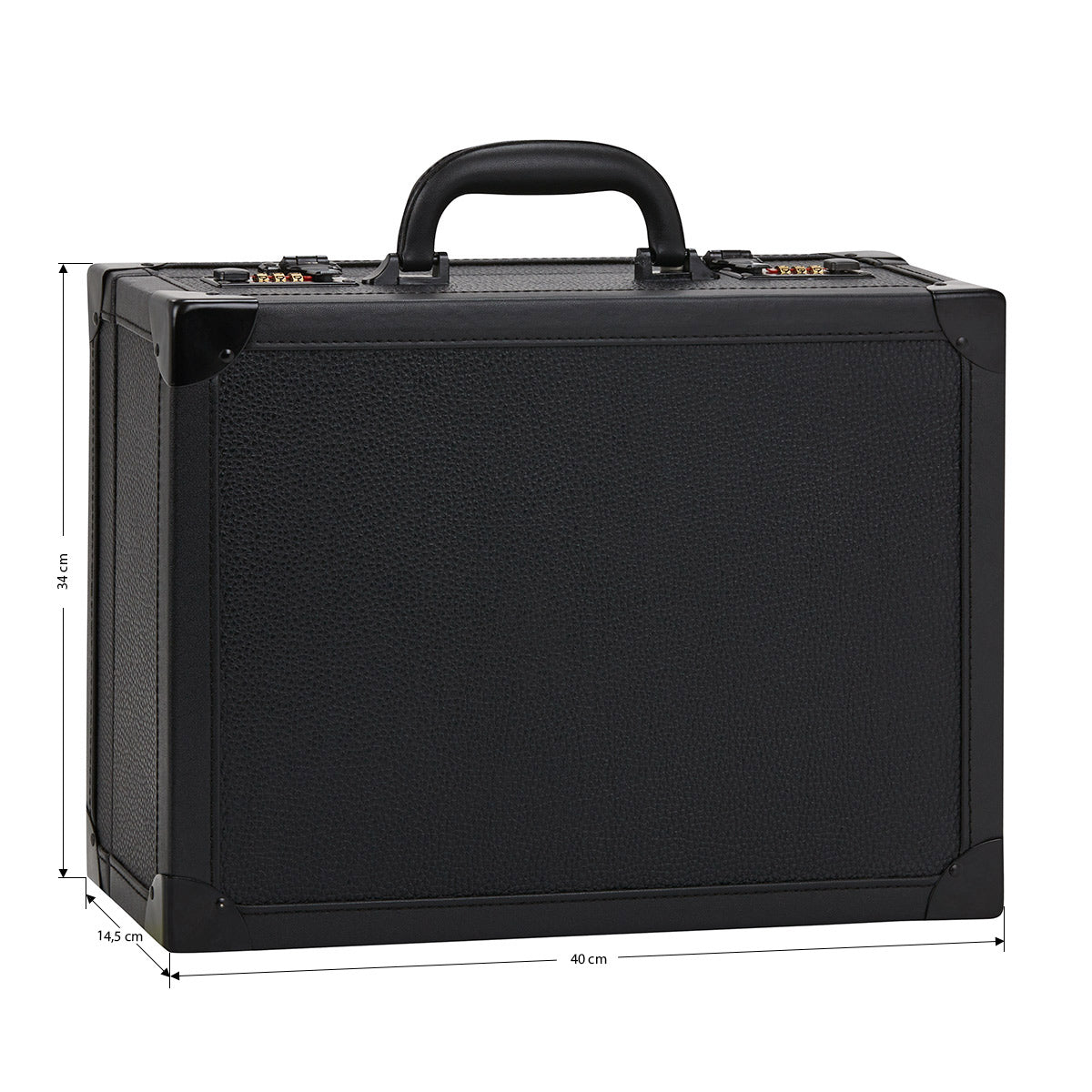 Valise barbier noire