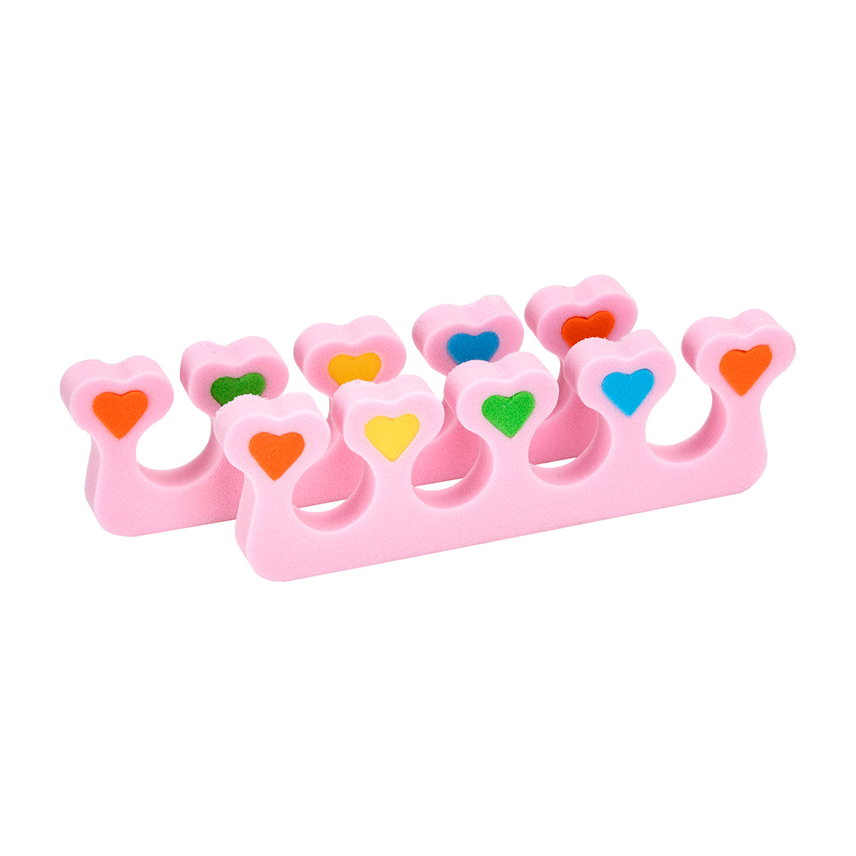 Séparateurs d’orteils mousse cœurs – 2 pcs