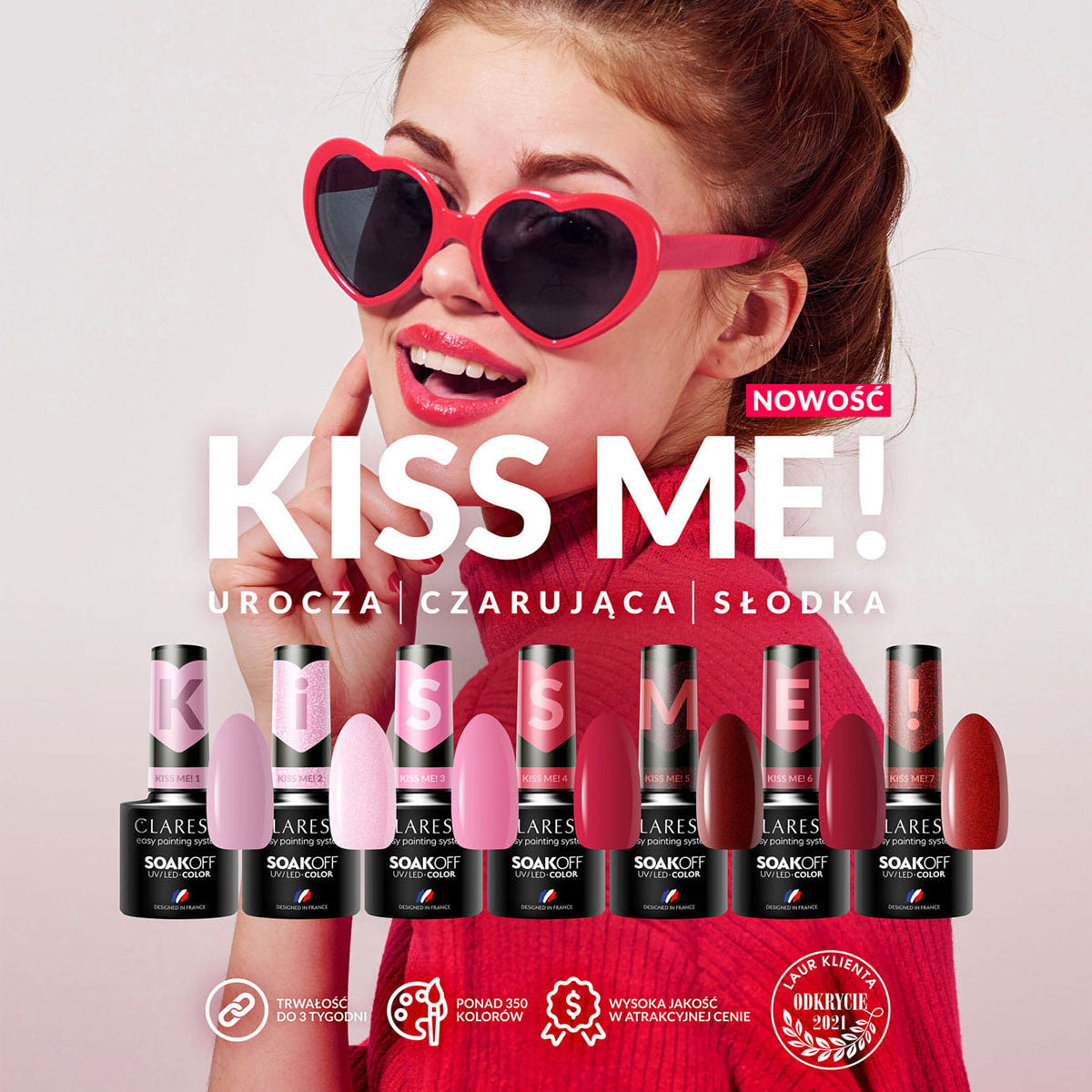 Vernis semi-permanent Kiss Me! 2 – 5 g