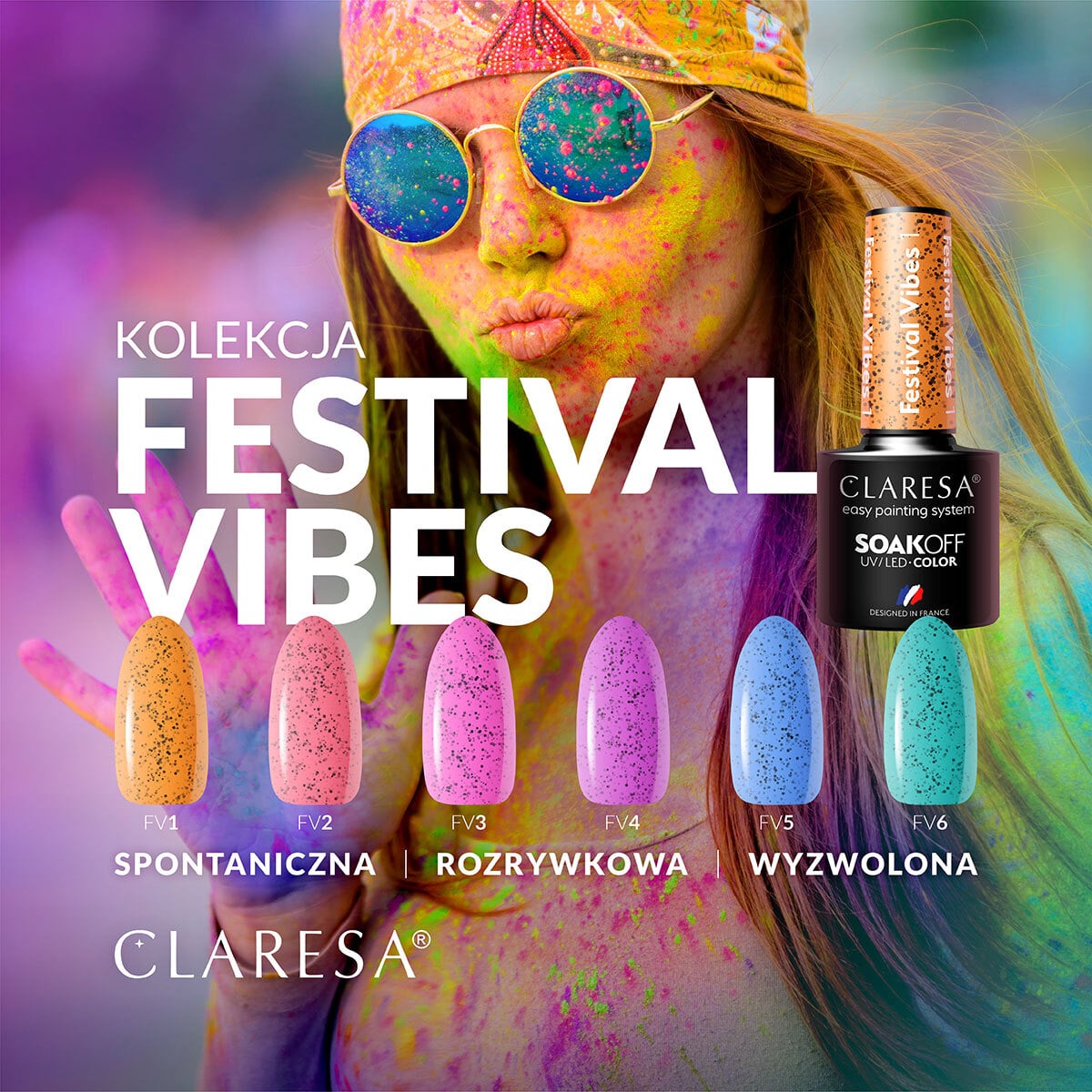 Vernis semi-permanent Festival Vibes 6 – 5 g