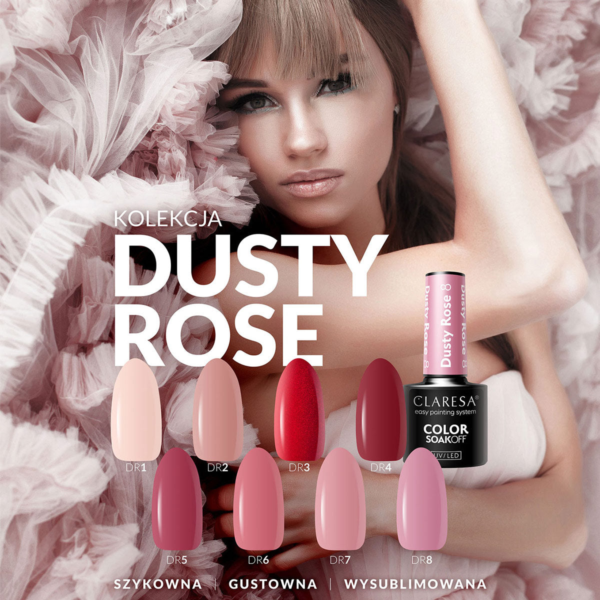 Vernis semi-permanent Dusty Rose 2 – 5 g