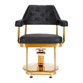 Fauteuil coiffeur Gravina Or & Noir