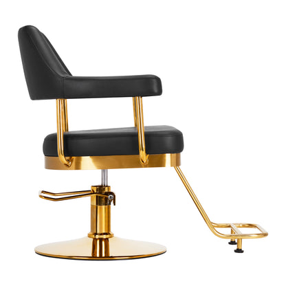 Fauteuil coiffeur Gravina Or & Noir
