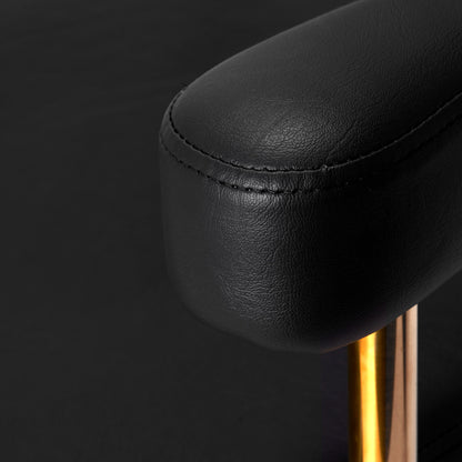 Fauteuil coiffeur Gravina Or & Noir