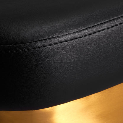 Fauteuil coiffeur Gravina Or & Noir