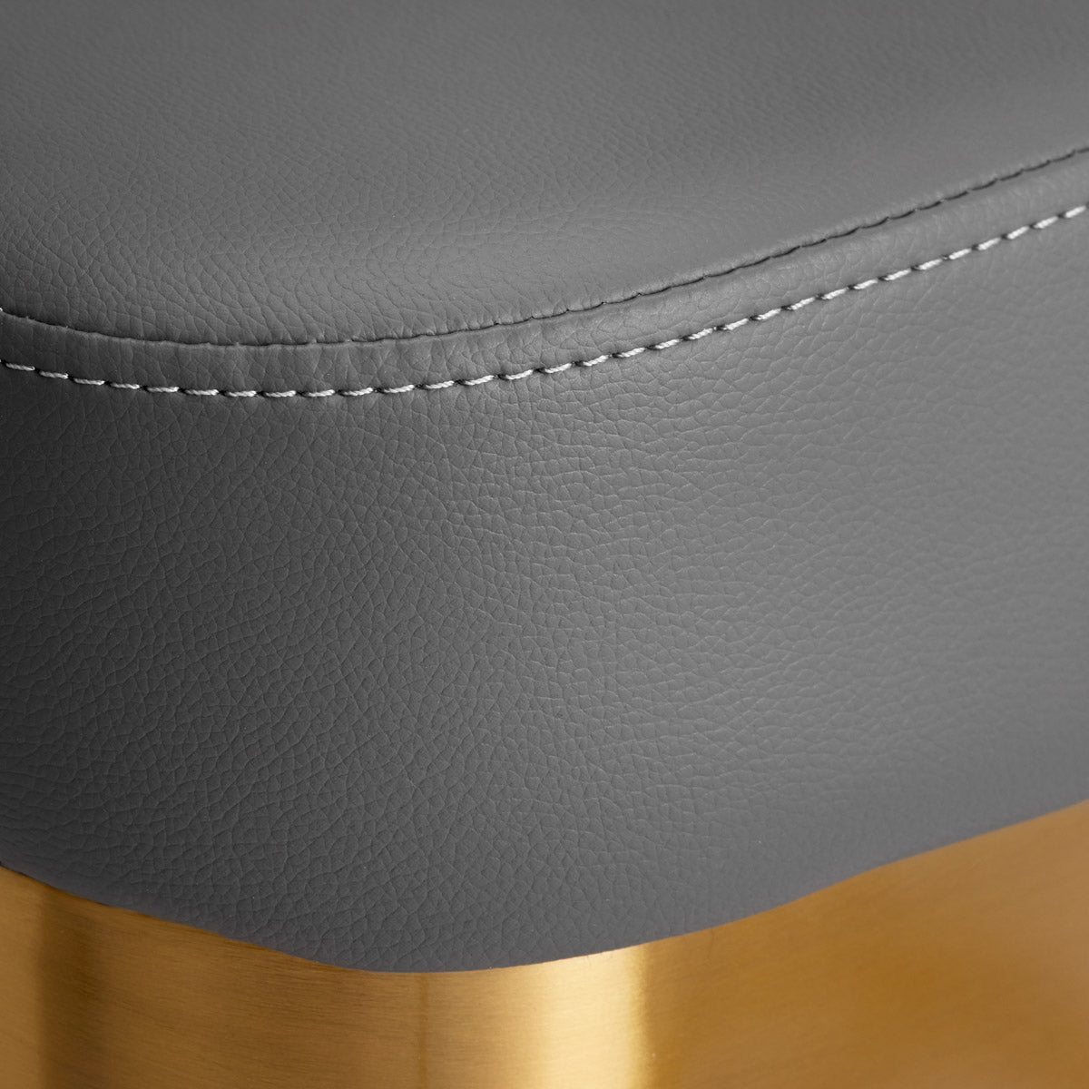 Fauteuil coiffeur Gravina Or & Gris