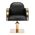 Fauteuil coiffeur Malorie Or & Noir