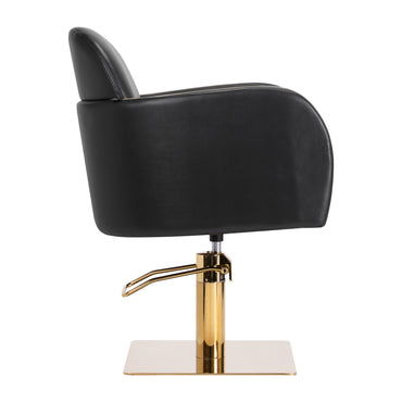 Fauteuil coiffeur Malorie Or & Noir