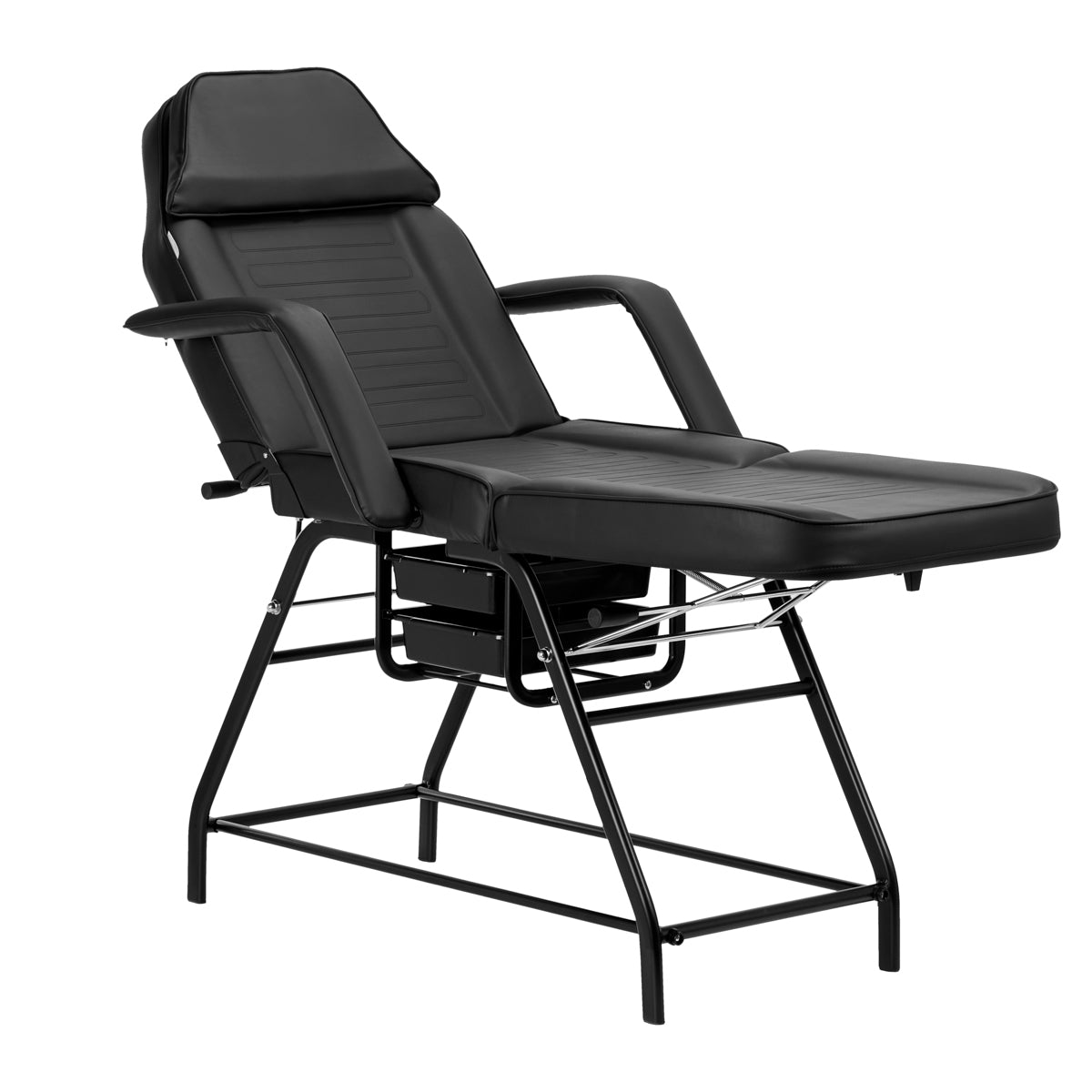 Fauteuil ZENIA Noir ( Structure Blanc )