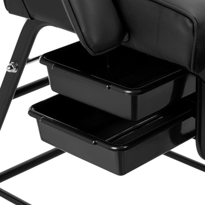 Fauteuil ZENIA Noir ( Structure Blanc )