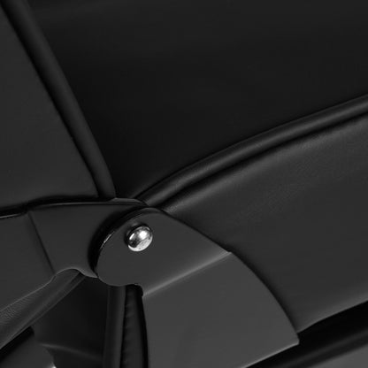 Fauteuil ZENIA Noir ( Structure Blanc )