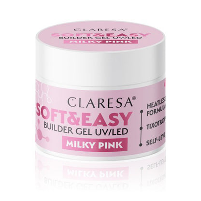 Gel construction Soft&Easy milky pink – 12 g