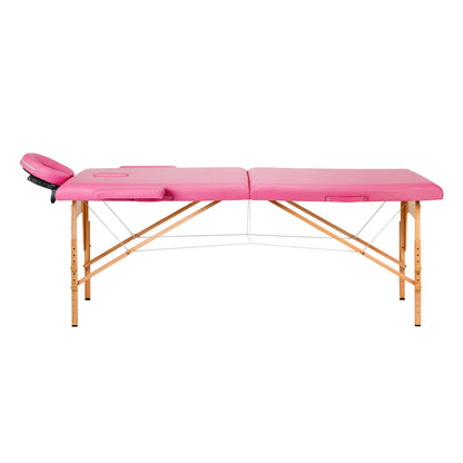 Table pliante Mobile Confort Bois 2P Rose