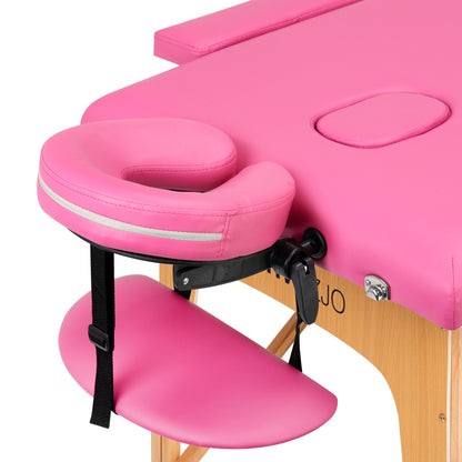 Table pliante Mobile Confort Bois 2P Rose