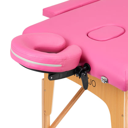 Table pliante Mobile Confort Bois 2P Rose